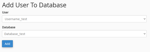 Add User to Database