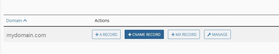 CNAME Record