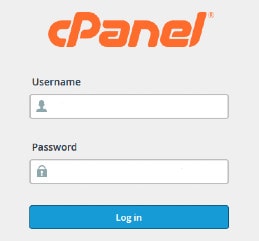 Cpanel Login Form