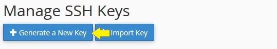 Manage SSH Keys