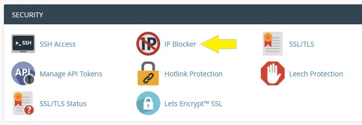 cPanel IP Blocker