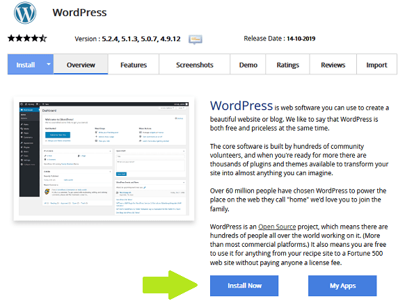 Wordpress Installation